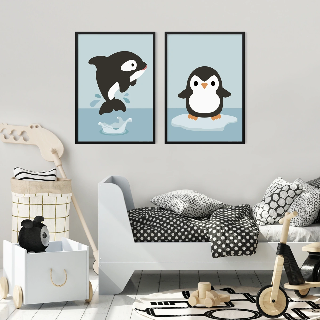 Forhåndsvisning av Plakater: Pingvin