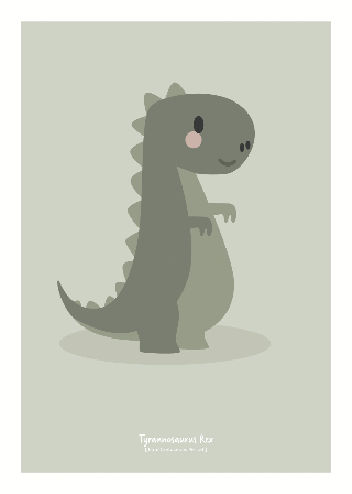 Forhåndsvisning av Plakater: Tyrannosaurus Rex