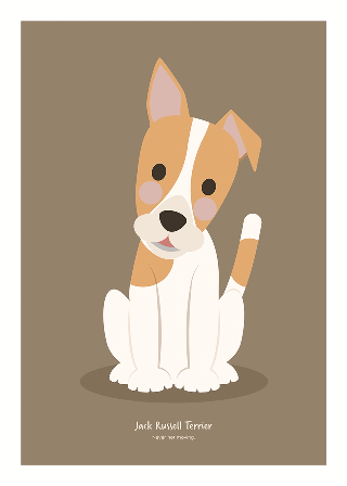 Forhåndsvisning av Plakater: Jack russell terrier