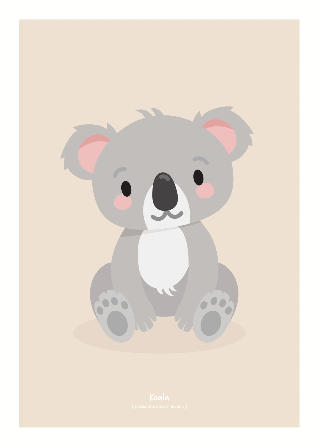 Forhåndsvisning av Plakater: Koala