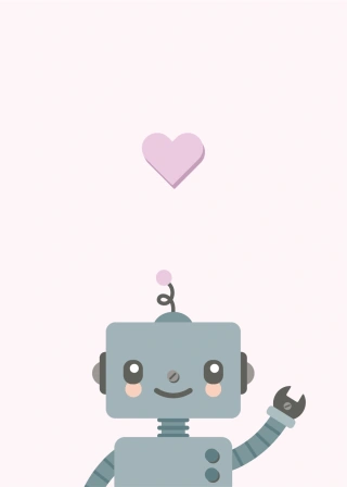 Robot og hjerte