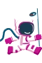 Rosa astronaut