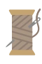 Brun tråd