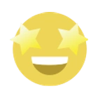 Stjerneøyneemoji